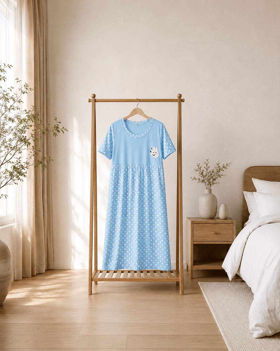 Night sky blue gown